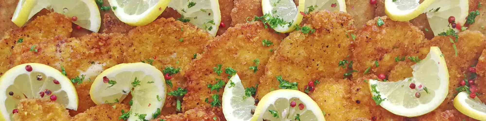 Mittagsmenü Schnitzel